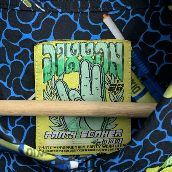 Dixxon Flannel Co Shirt Mens XXL Super Soaker 5000 Water Blaster Button Down Top - Picture 5 of 9